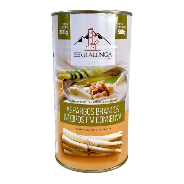 ASPARGOS BRANCOS EM CONSERVAS 500GR - LATA - Image 2