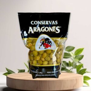 AZEITONA VERDE RECHEADA 1,01KG - POUCHE