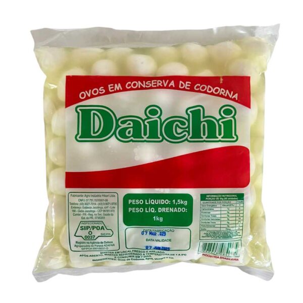 OVOS DE CODORNA DAICHI 1KG - SACHE - Image 3