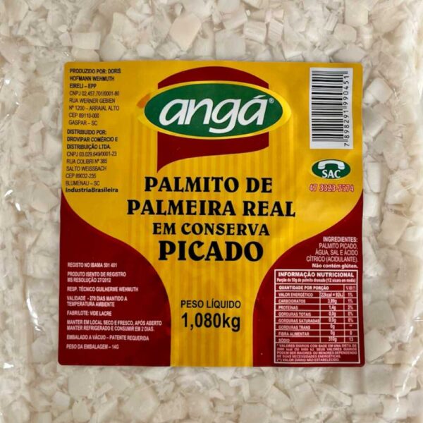 PALMITO PALMEIRA REAL PICADO 1,08KG ANGA - SACHE - Image 3