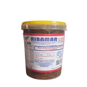 FILÉ DE SARDINHA ANCHOVADO EM ÓLEO (ALICHE) - RIBAMAR 900g